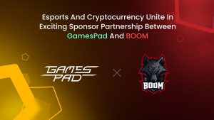 BOOM Esports and GamesPad Collaboration, When Esports and Cryptocurrency Unite